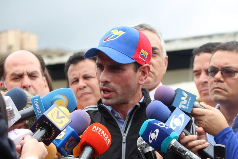 Capriles: El pueblo va imponer el cambio democráticamente