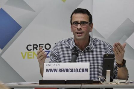 Capriles: No podemos permitir la inacción que Maduro quiere imponer en el país