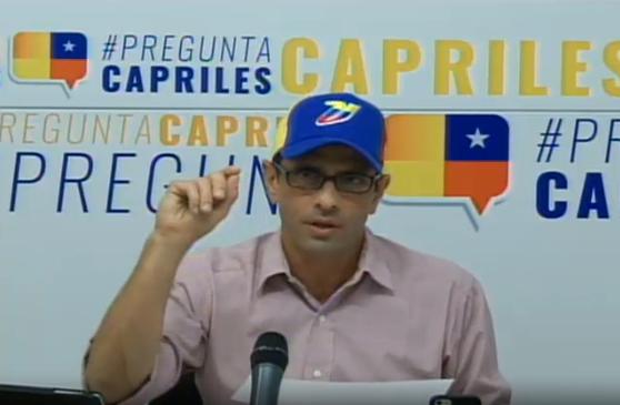 Capriles: La activación de la Carta no significa injerencia ni invasión extranjera