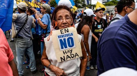 Venezuela, el país en el que una hamburguesa cuesta 170 dólares (AFP)