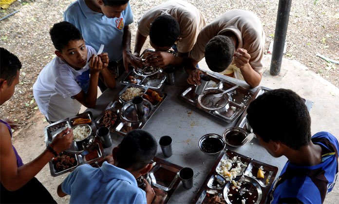 Colegio bolivariano dejó de dar almuerzos