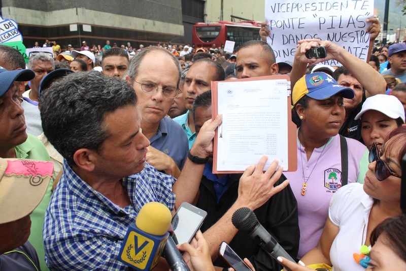 Trabajadores mirandinos exigen que Gobierno Nacional cancele deuda