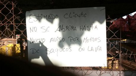 En menos de 24 horas hubo 20 protestas por comida