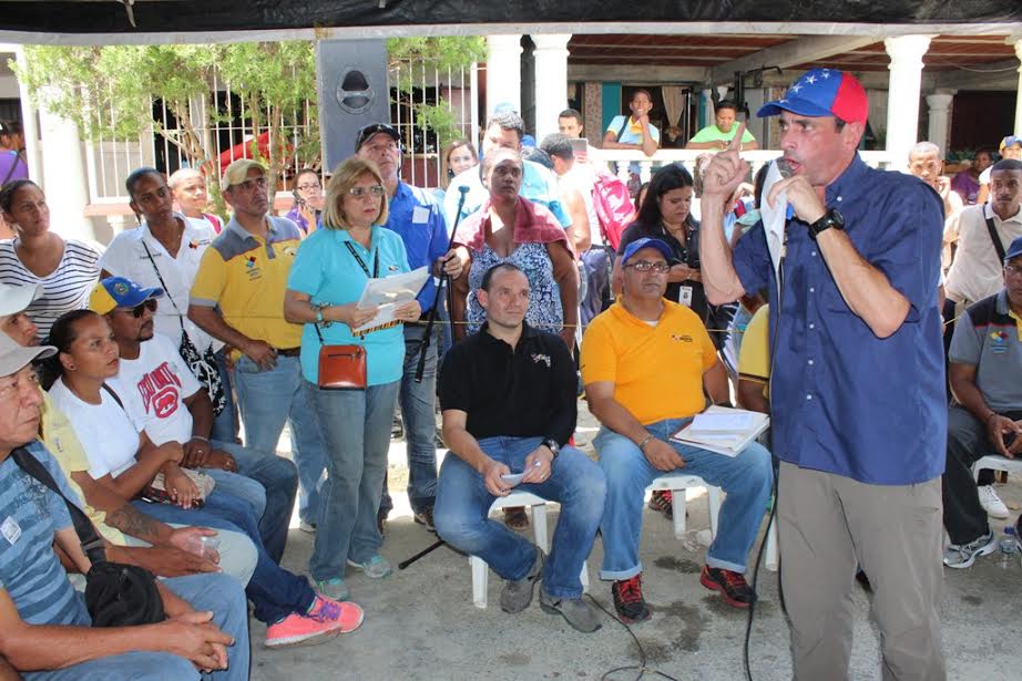 Capriles al Gobierno: No sigan jugando con la paciencia del pueblo