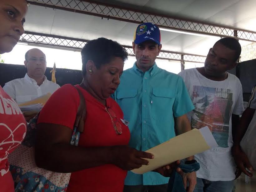 Capriles: Un fracaso estruendoso para el Gobierno resultó proceso de exclusión de firmas