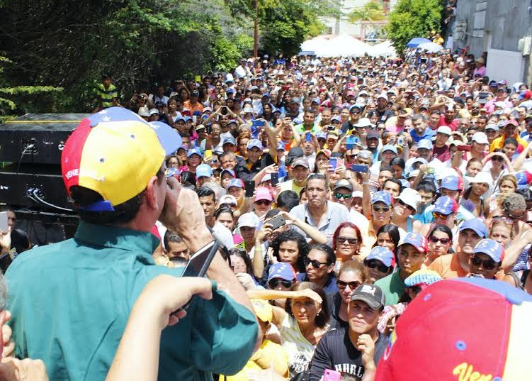 Capriles: Nueva Esparta demostró que sabe hacer respetar la Constitución