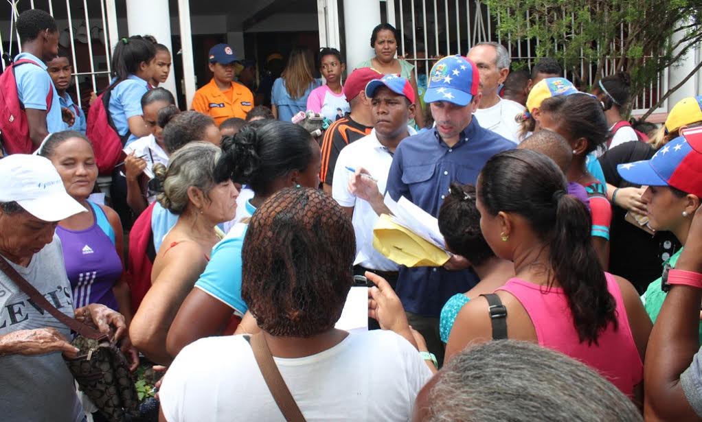 Capriles: Si quieren revocatorio en Miranda se los acepto