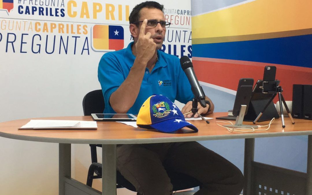 Capriles: Señora Lucena esperamos ser atendidos este miércoles por usted