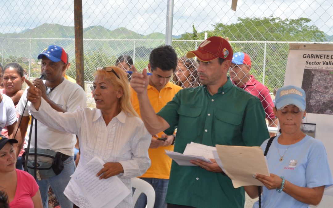 Capriles: Si todos hacemos valer nuestra voz no van a poder robarnos nuestro derecho