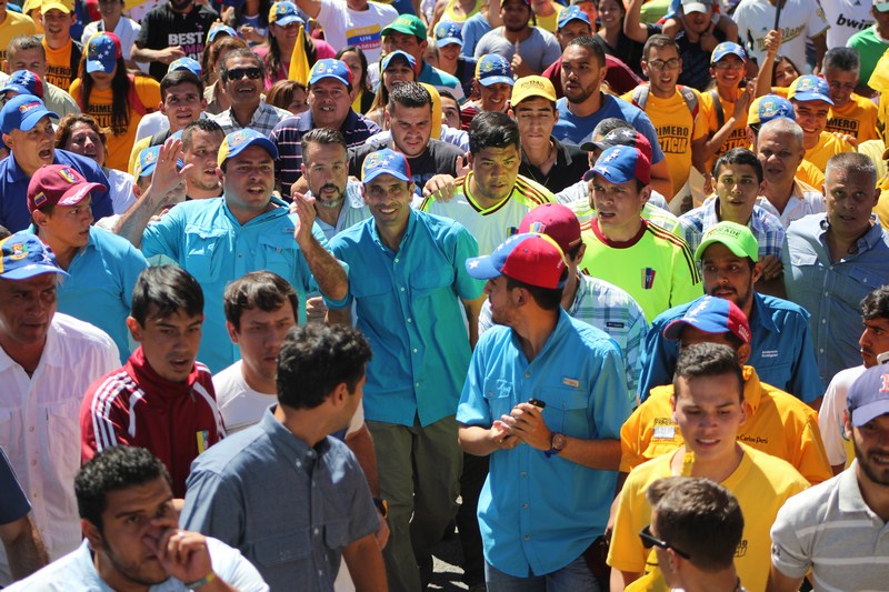 Capriles: Unidos vamos a poner nuestra huella y vamos a ir al revocatorio este año