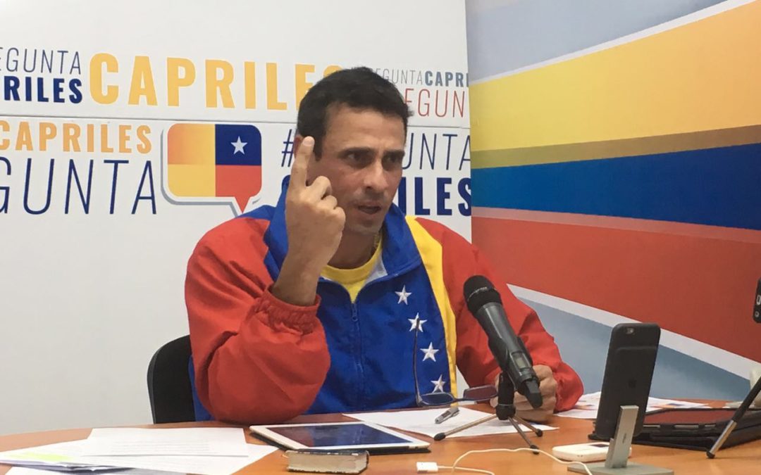 Capriles: Todos los ajustes de sueldo mínimo han estado por debajo de la inflación