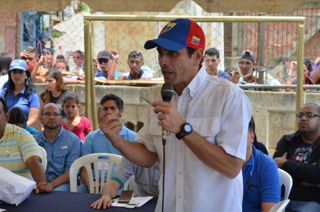 Capriles: Gobierno derrocha dinero en una cumbre mientras venezolanos necesitamos comida y medicinas