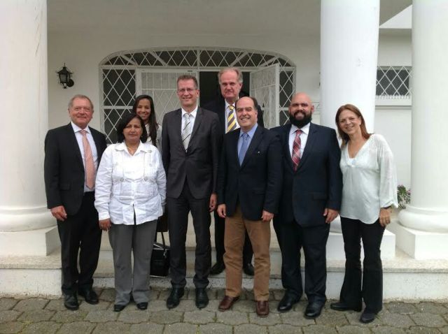 Julio Borges y el viceministro de defensa de Alemania se reunieron para hablar de la situación de Venezuela y el revocatorio 2016