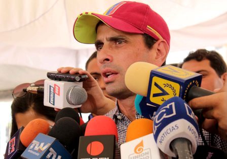 Capriles: El responsable de trancar toda Venezuela el día de hoy es Nicolás Maduro