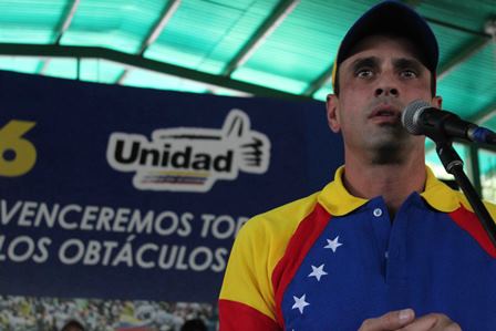 Capriles: Sí habrá revocatorio y cambio político este 2016