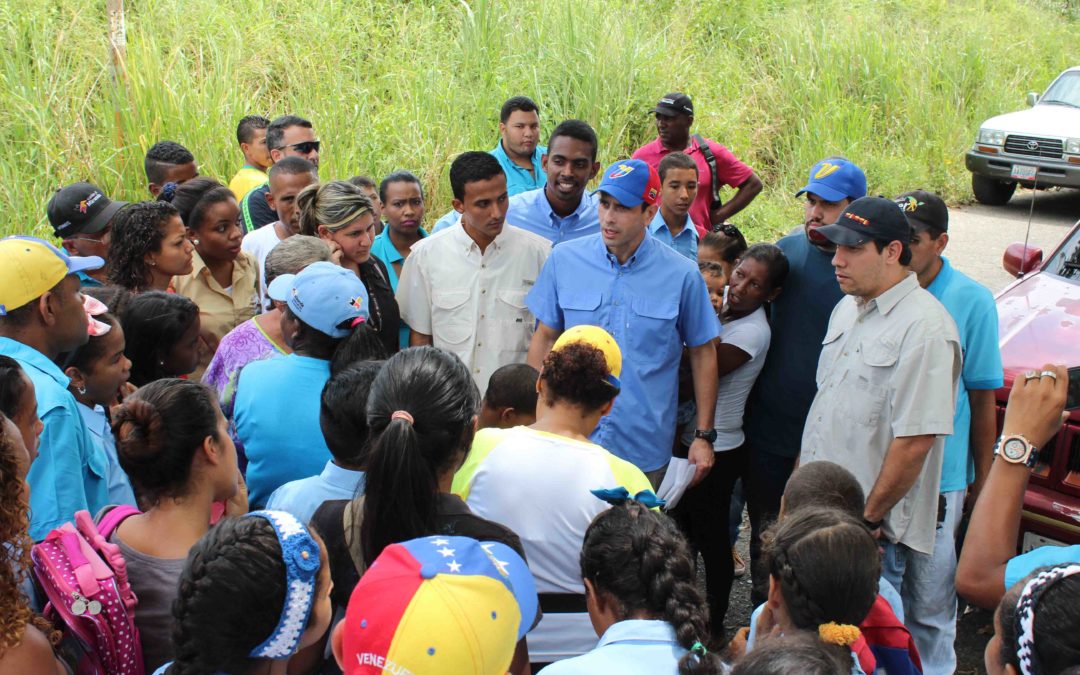 Capriles: En octubre se tomarán decisiones trascendentales para el futuro del país