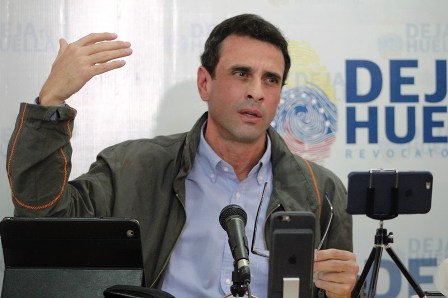 Capriles: Si Maduro no transfiriera el situado a las gobernaciones incurriría en un delito