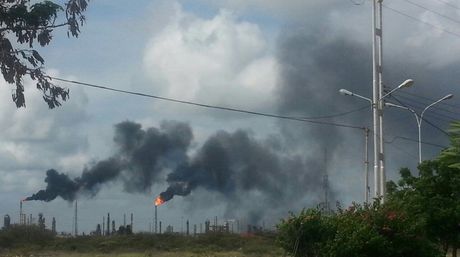 Denunciaron contaminación a causa de las refinerías de Amuay y Cardón