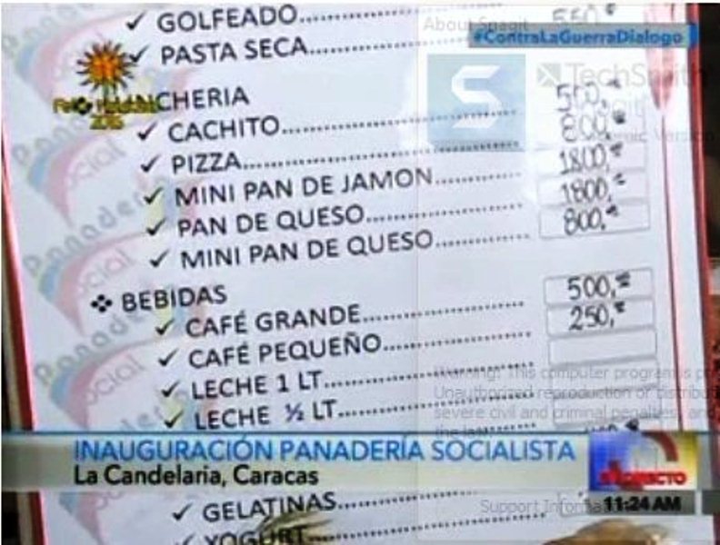 Venezolanos deben trabajar dos días para comprar un «mini pan de jamón socialista»