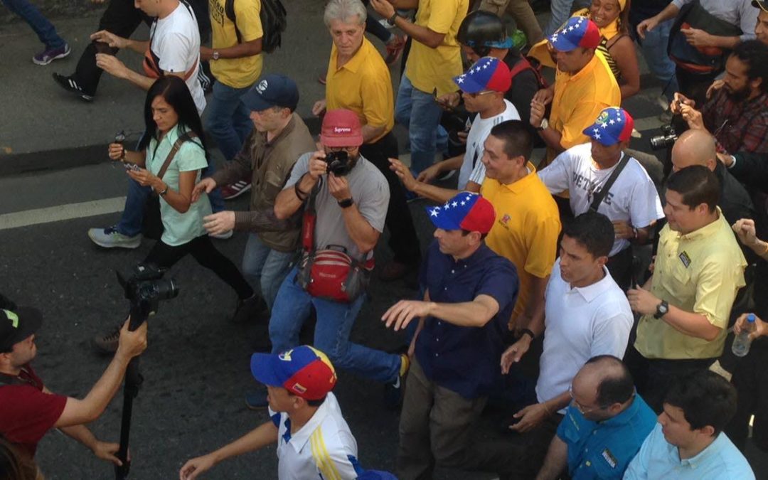 Capriles: Esta será la última movilización convencional, la próxima será sorpresa