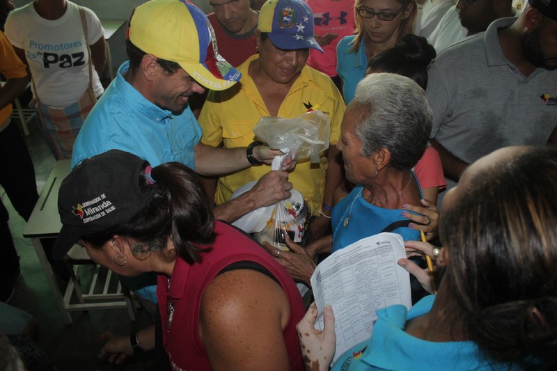 “Miranda contra el hambre” llegó a sector Cotoperí de Cúa