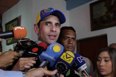 Capriles: La realidad es que en Venezuela hay una hambruna