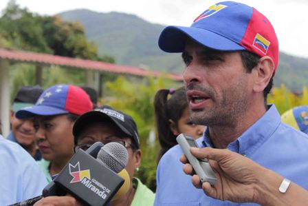 Capriles rechazó pago del gobierno por artículo en The New York Times