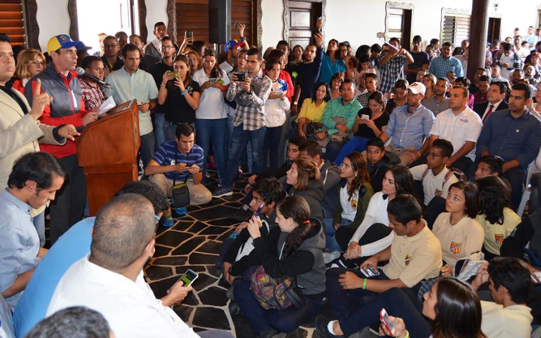 Capriles desmintió que jóvenes venezolanos estén retornando al país