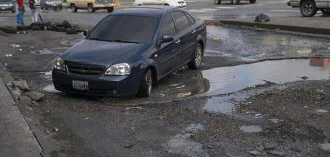 Al menos 80% de las vías en el país están deterioradas