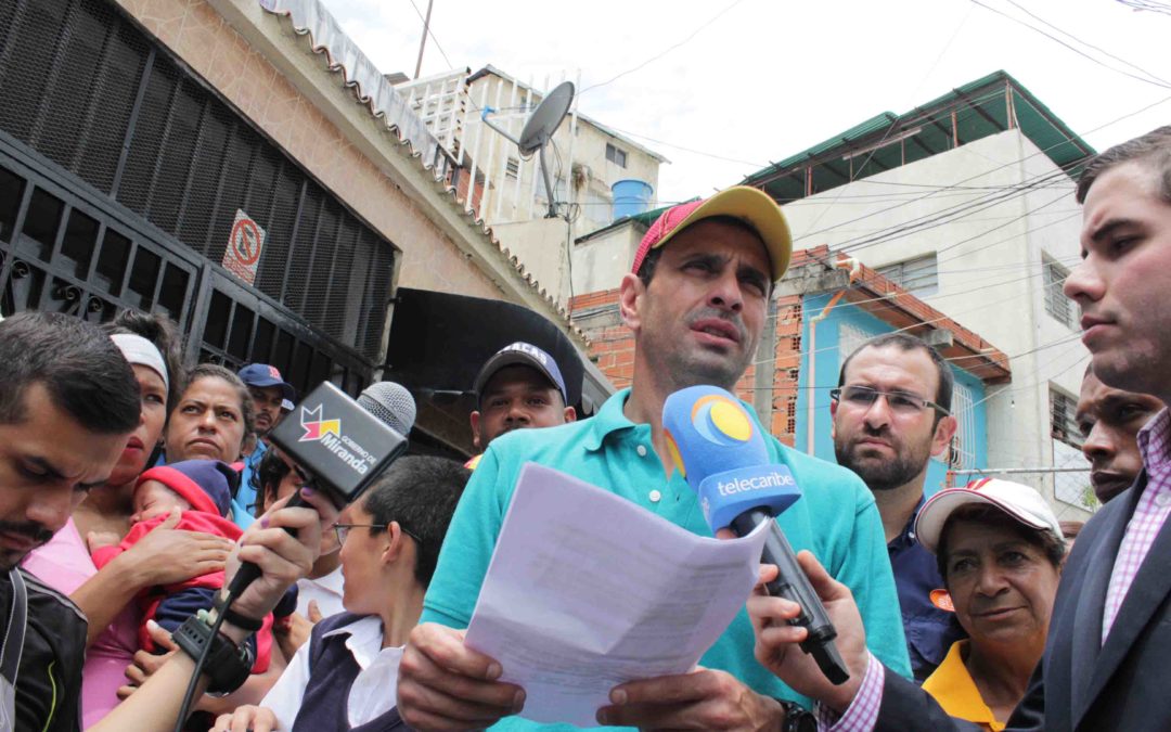 Capriles: Un venezolano para poder comprar desayuno necesita 9 horas de trabajo