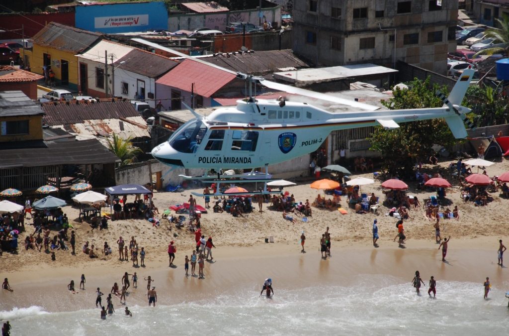 Helicópteros policiales en peligro de extinción