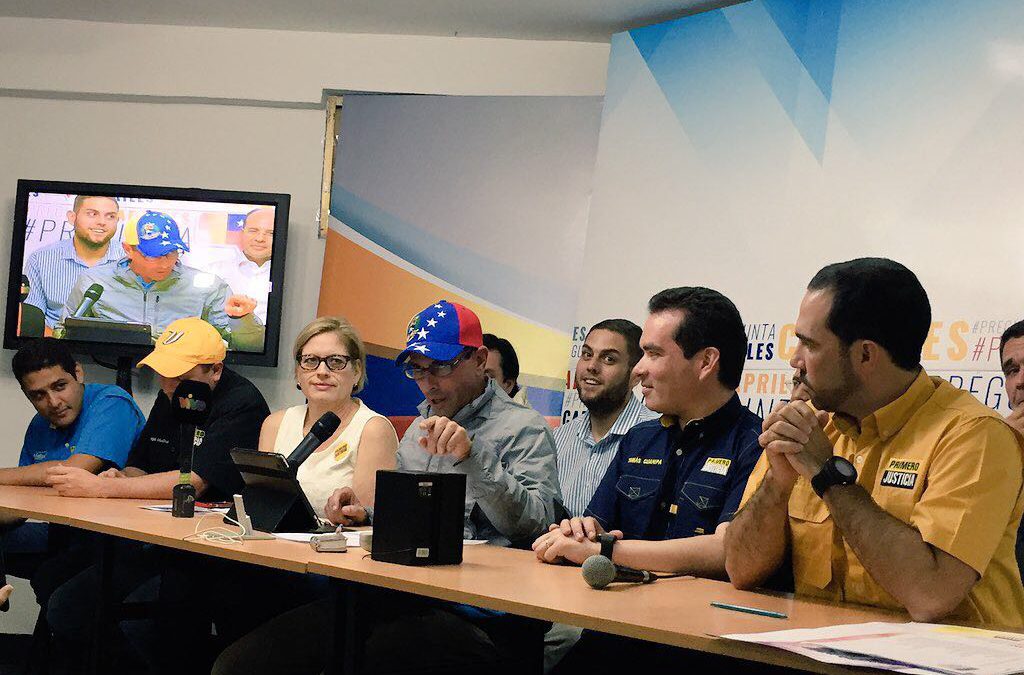 Capriles: Validar es defender a los partidos y la democracia