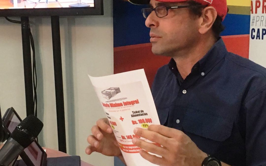 Capriles: En Miranda tuvimos la movilización más baja en una década