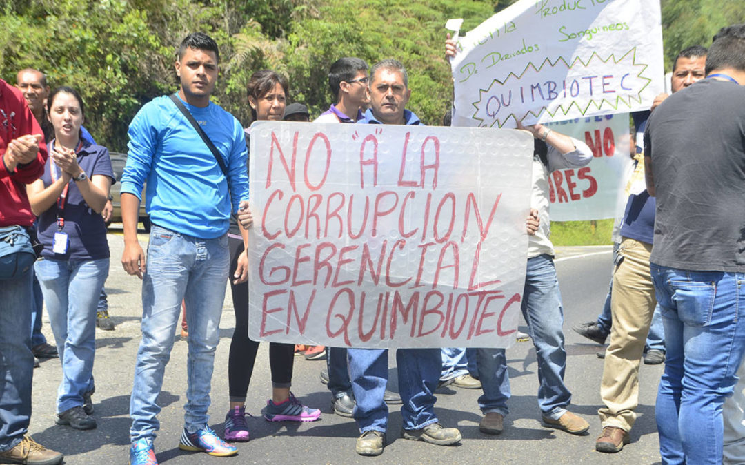 En Quimbiotec reclaman paralización de la planta