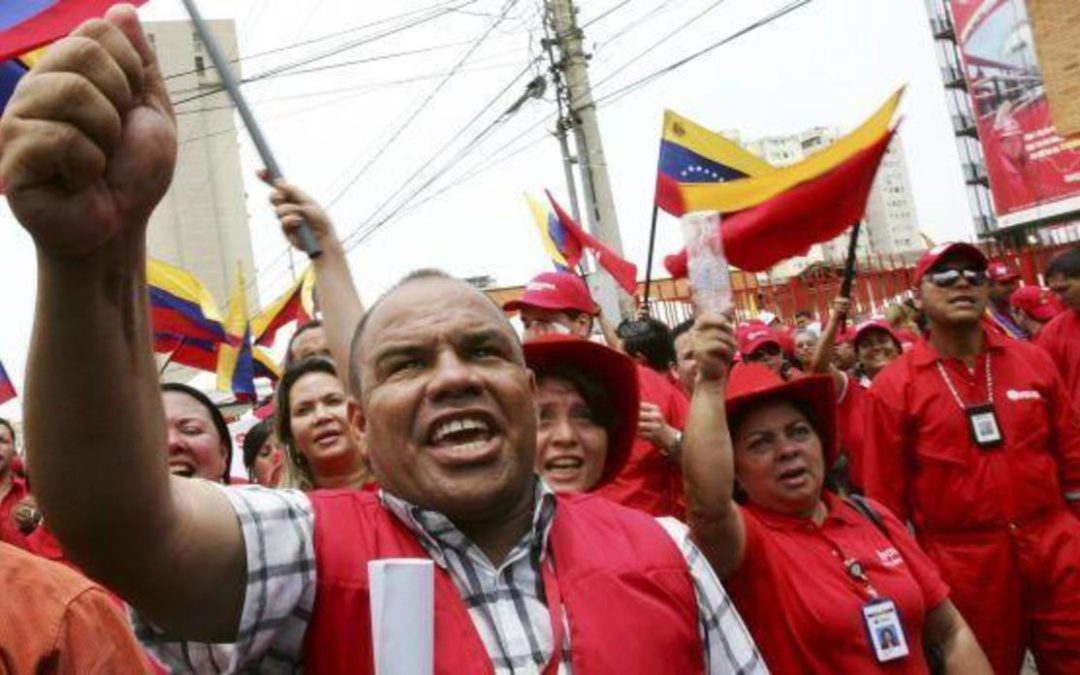 Milicia presiona a empleados públicos para que acudan a la marcha del 19-A