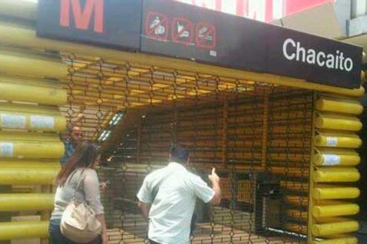 12 estaciones del Metro y acceso hacia Plaza Venezuela cerrados