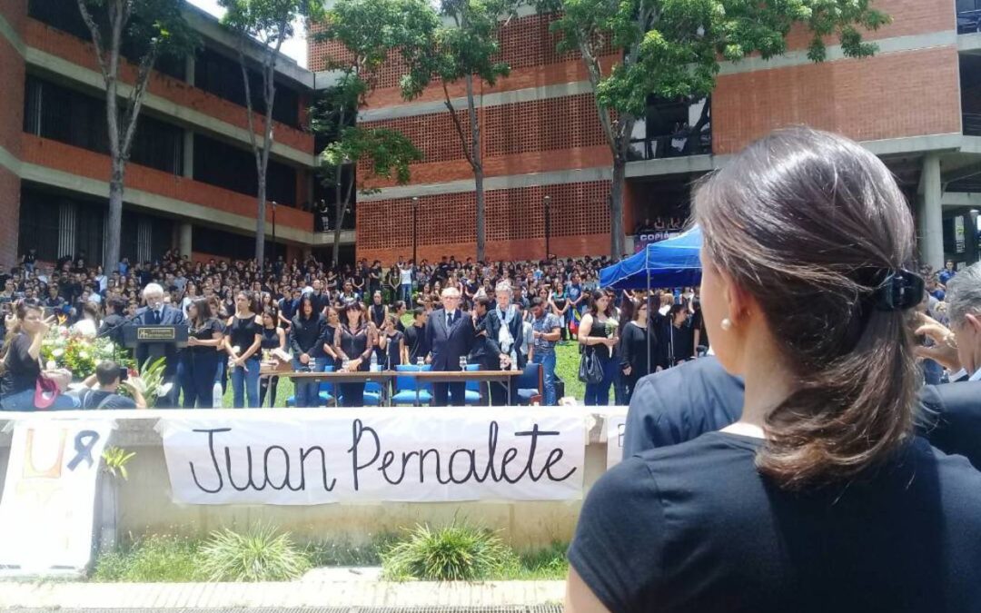 Estudiantes de la Unimet anuncian agenda de protestas contra el gobierno