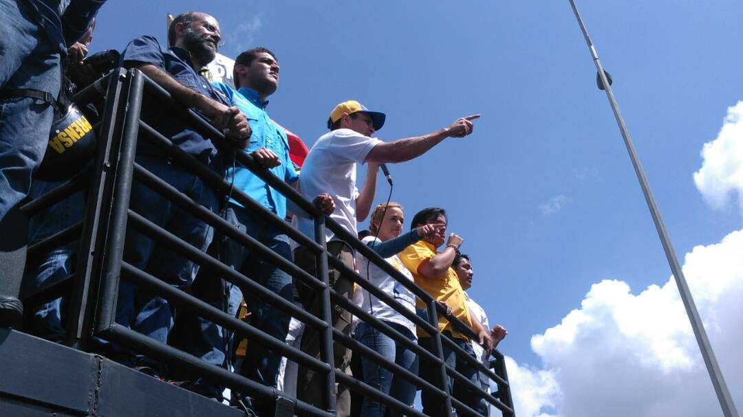 Capriles: Gobierno no quiere escuchar al pueblo