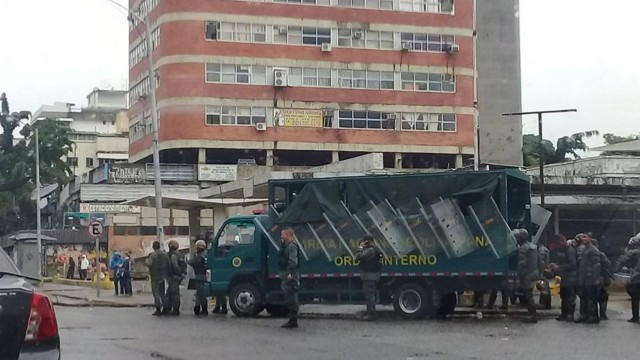 Alrededores de Los Próceres se “blindan” antes de la marcha de la oposición