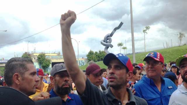 Capriles reveló que militares son obligados a sumarse a la constituyente