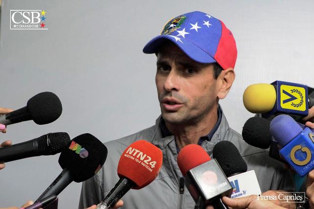 Capriles: El fraude no va