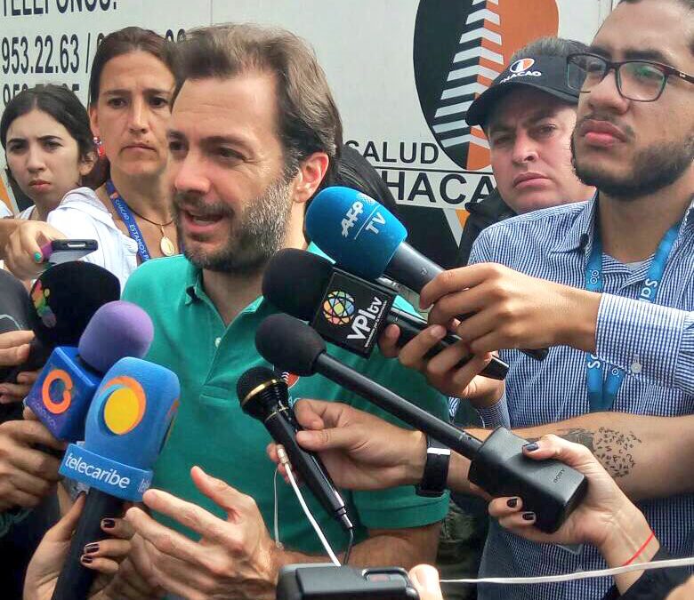 Alcalde Ramón Muchacho exhortó a efectivos de la GN cesar agresiones