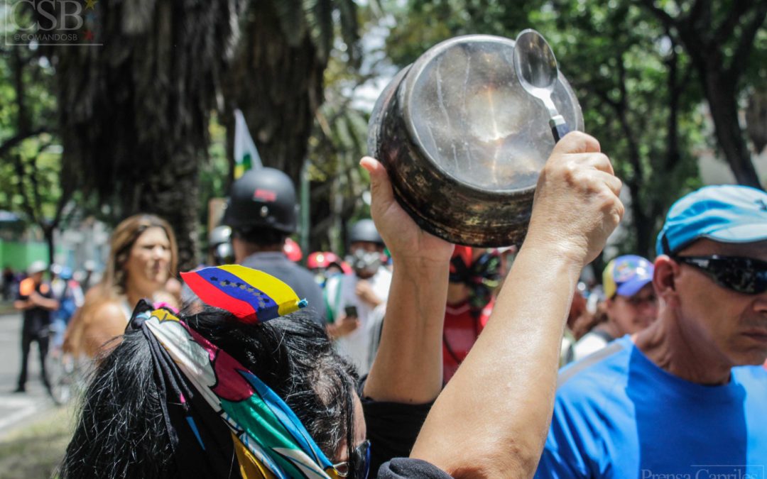 El oeste caraqueño sacó sus ollas