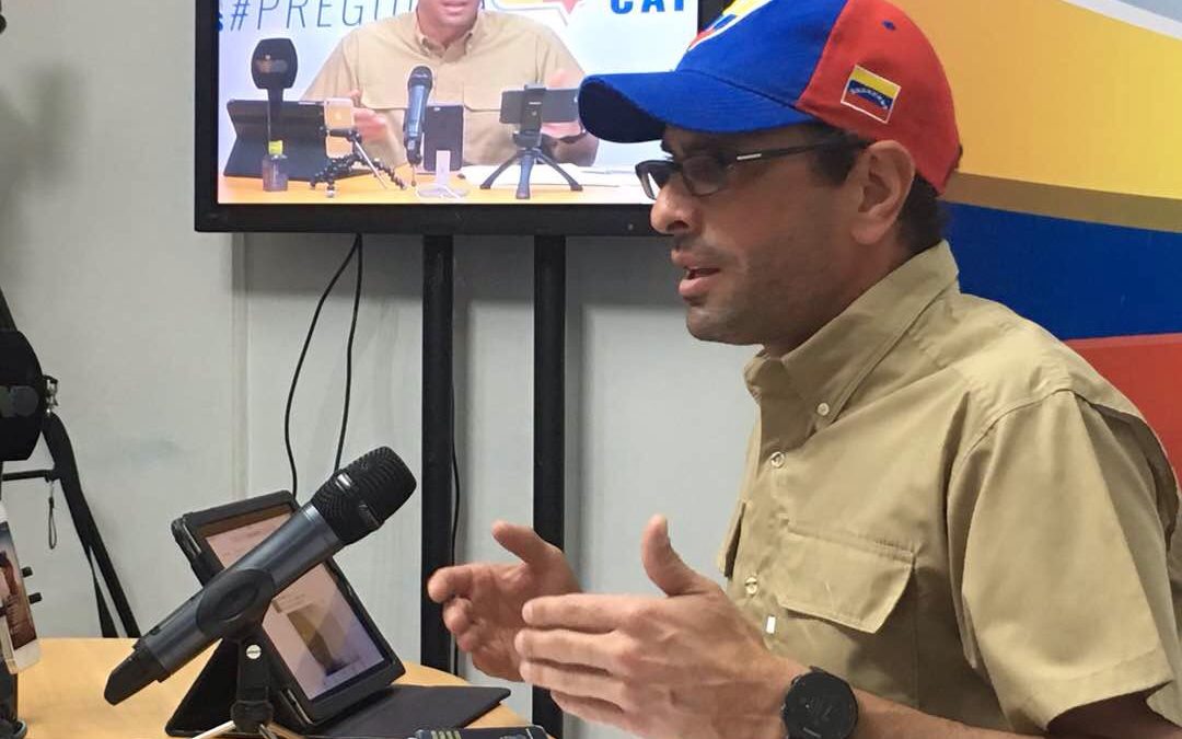 Capriles: Reverol ordenó a efectivos de seguridad del Estado golpear y robar a diputados de la AN