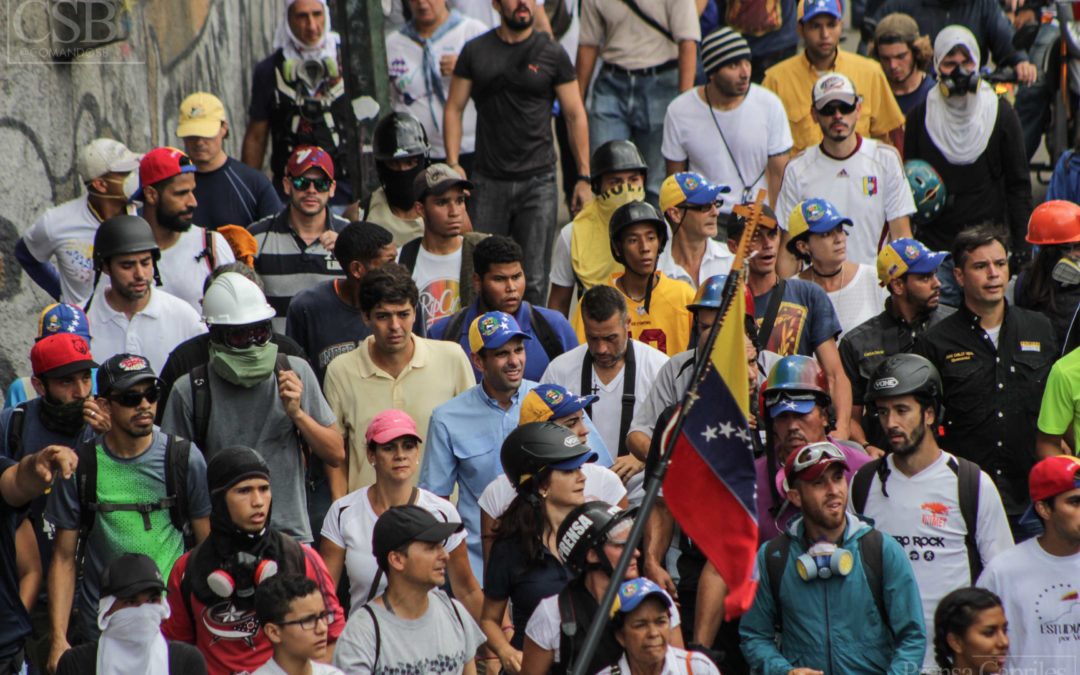 Día 71 de protestas en Venezuela estuvo marcado por la represión