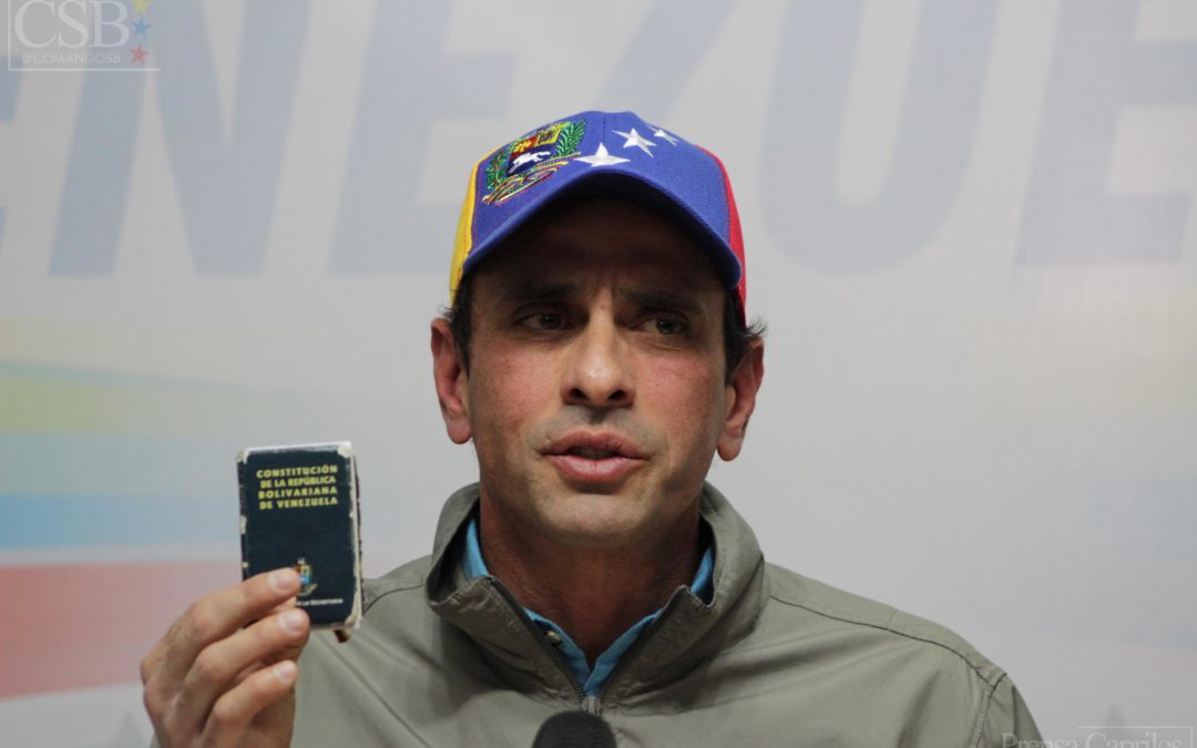 Capriles: Gobierno busca utilizar Policía de Miranda para violar derechos humanos