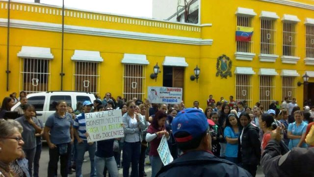 Trabajadores mirandinos preparan gran movilización ante morosidad del gobierno central con la entidad