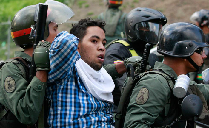 3.132 personas han sido detenidas durante manifestaciones en todo el país