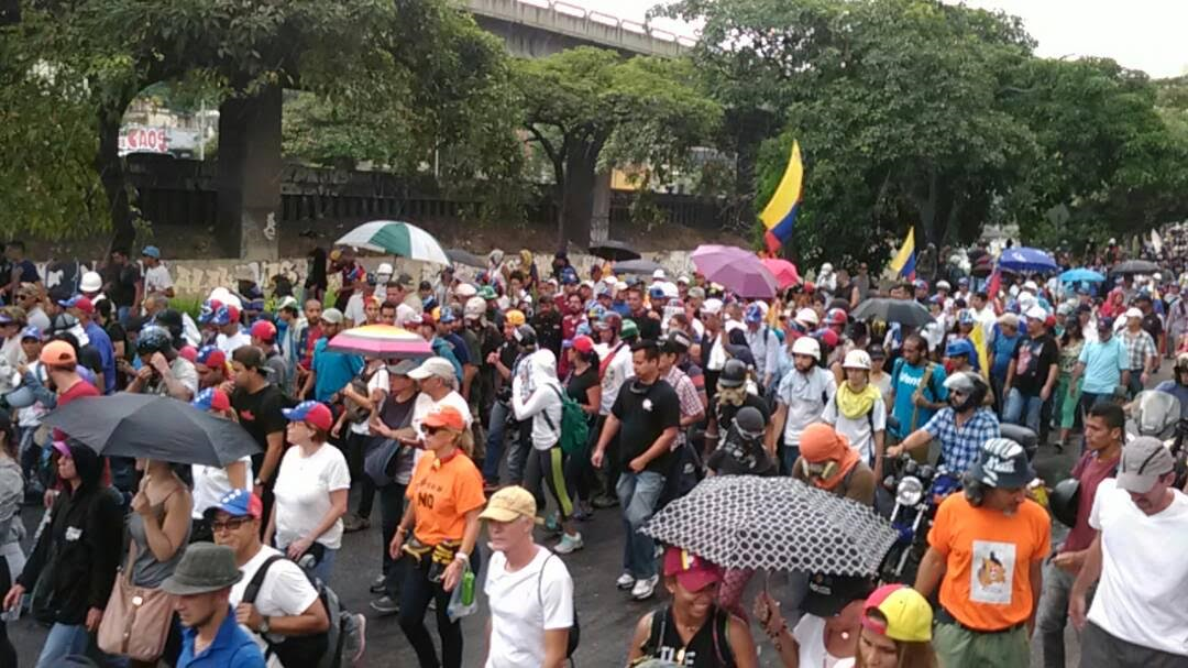 Marcha “Rumbo a la Victoria” fue impedida por los organismos de seguridad del Estado
