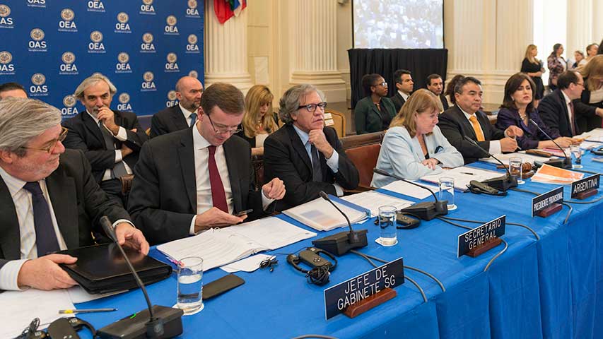 Asamblea de la OEA buscará soluciones a crisis de Venezuela
